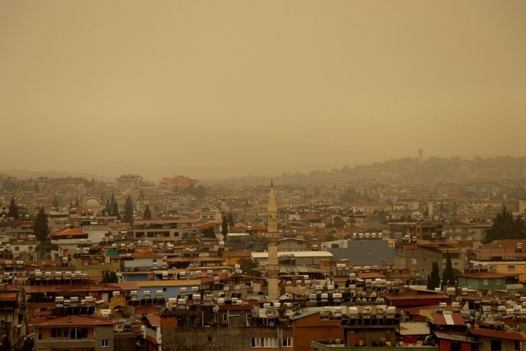 Meteorolojiden 5 il için toz taşınımı uyarısı