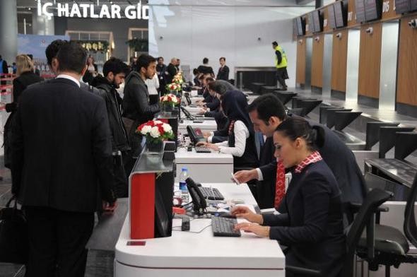 İstanbul Havalimanı'nda ilk uçuş heyecanı 