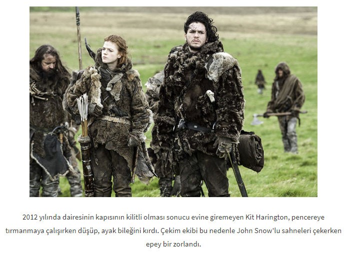Game of Thrones hakkında bilinmeyen 35 gerçek