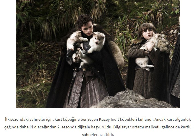 Game of Thrones hakkında bilinmeyen 35 gerçek