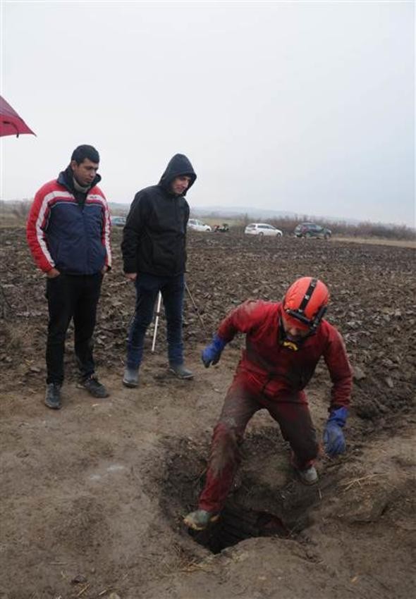Kırklareli'de yer altında tarihi su tünelleri bulundu