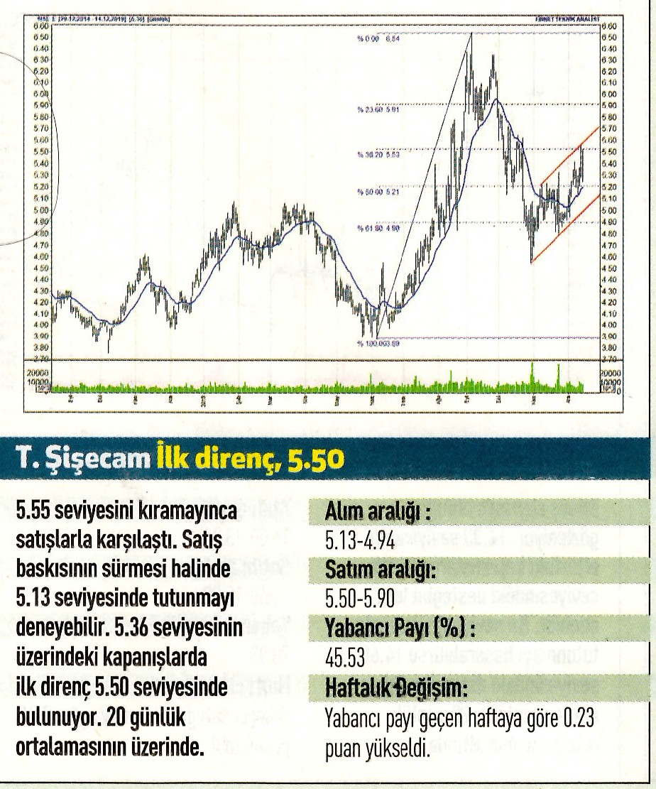 17 hisselik teknik analiz