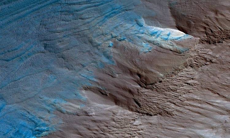 NASA'dan Mars'a ait görüntüler yayınlandı