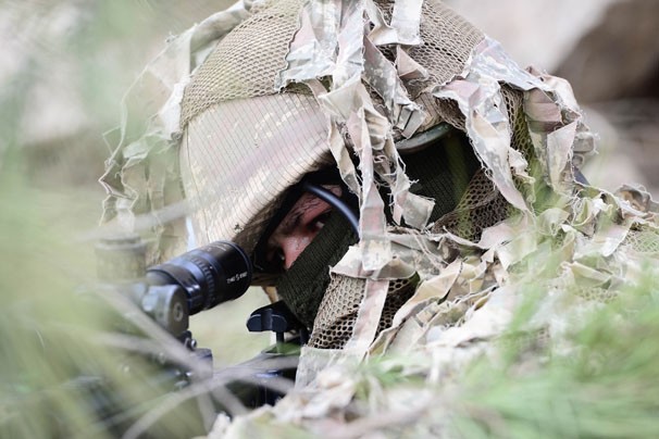 TSK'nın keskin nişancıları Afrin'de