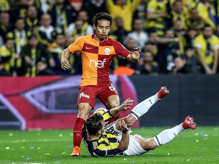 Fenerbahçe-Galatasaray maçından kareler