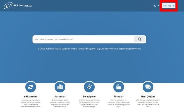  İşte e-Devlet ile sağlanan yeni hizmetlerin tamamı..