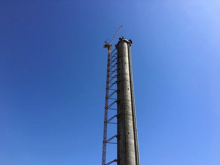 Çamlıca Kulesi'nin anteninde sona gelindi