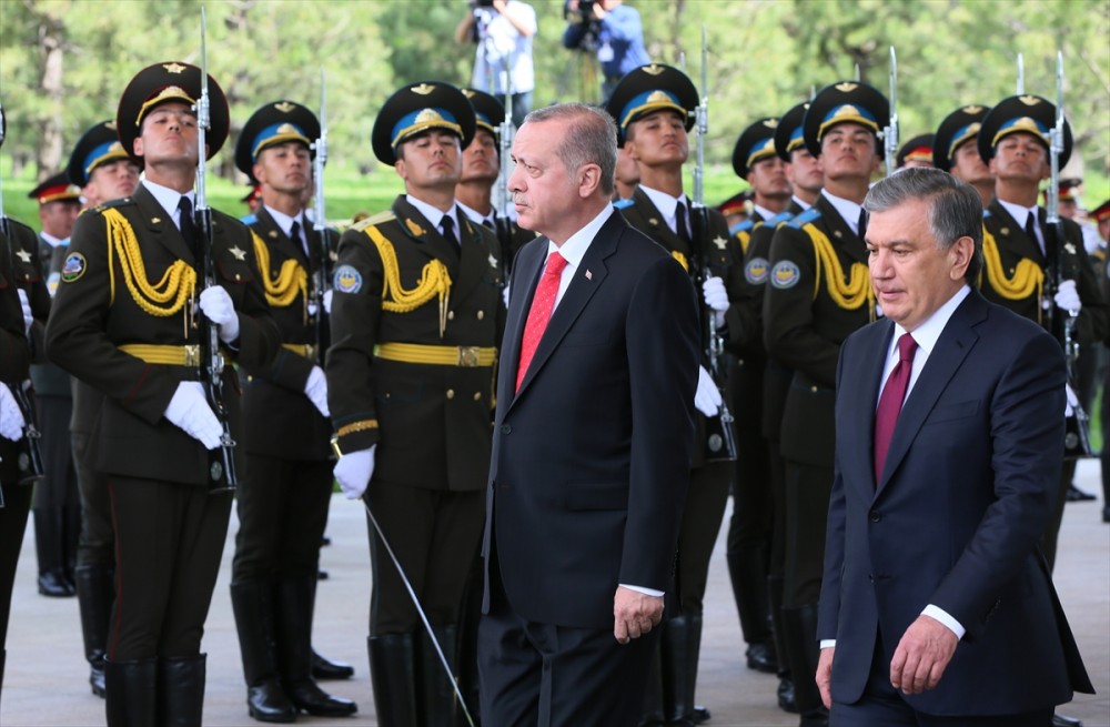 Erdoğan'ın Özbekistan ziyareti