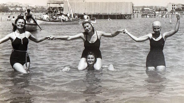 İşte İstanbul plajlarının arşiv fotoğrafları