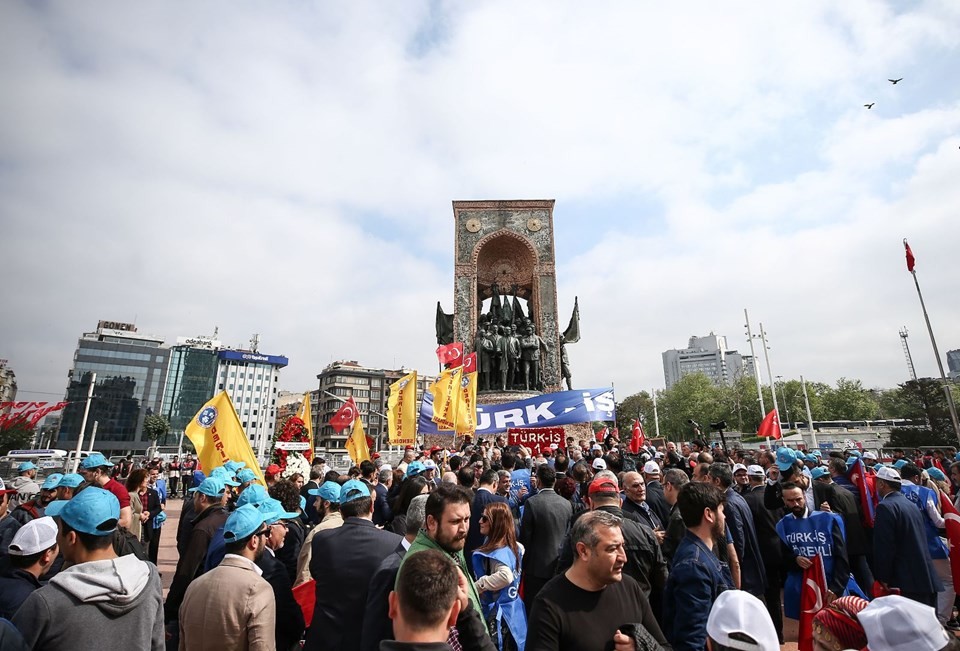 Türkiye'den 1 Mayıs kareleri
