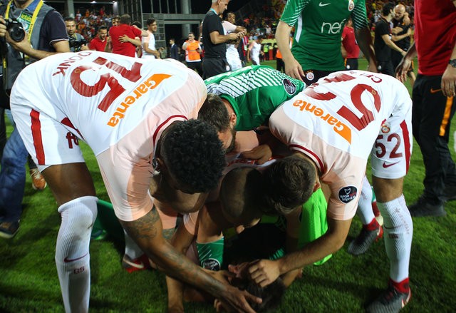 İşte Galatasaray'ın şampiyonluk sevinci