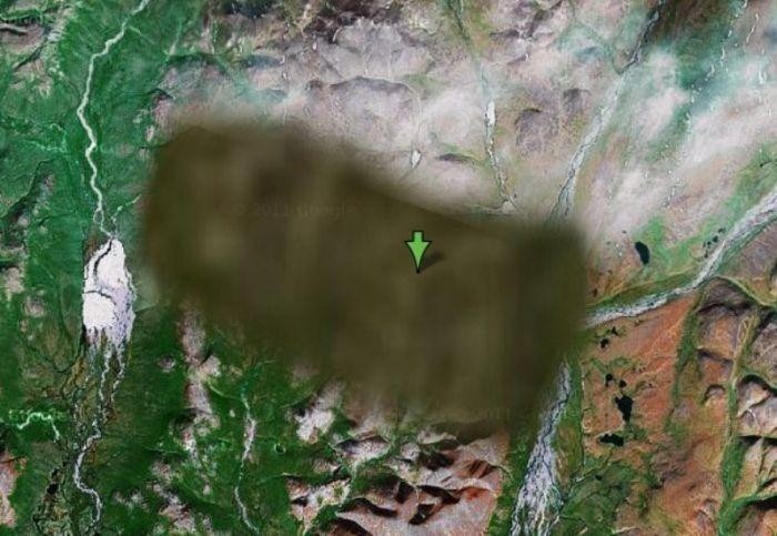 İşte Google Maps'in görüntüleyemediği yerler!