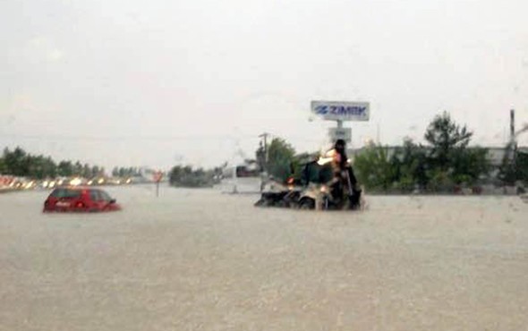 Denizli-Ankara karayolu trafiğe kapandı