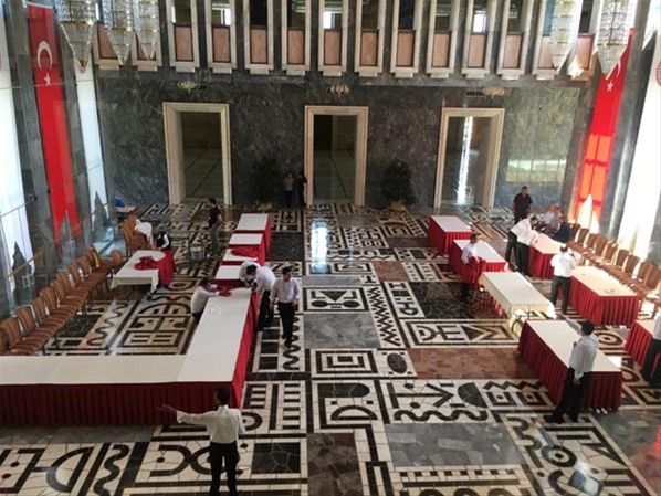 Hazırlıklar başladı.. İşte ilk görüntüler