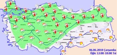 İstanbul'a yağış için saat verildi