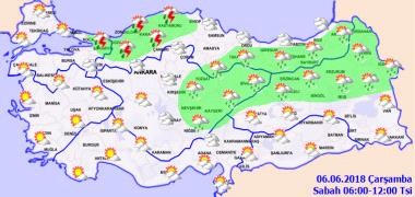 İstanbul'a yağış için saat verildi