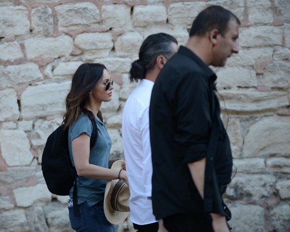 Megan Fox annesiyle İstanbul'da