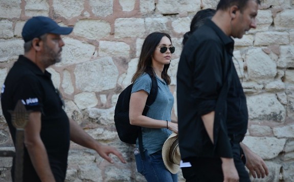 Megan Fox annesiyle İstanbul'da