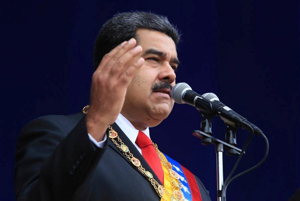 Maduro'ya suikast anı