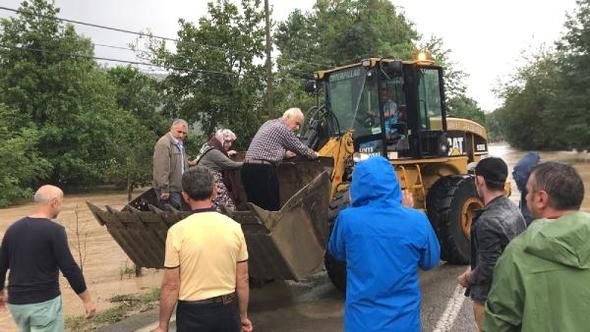 Ordu'da sel felaketi