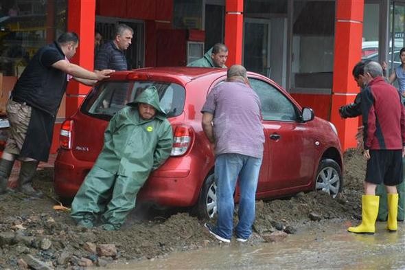 Ordu'da sel felaketi