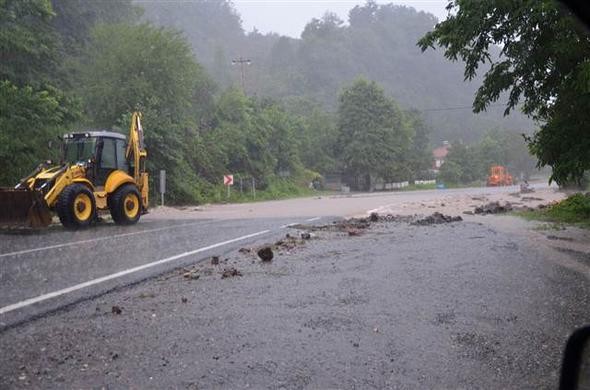 Ordu'da sel felaketi
