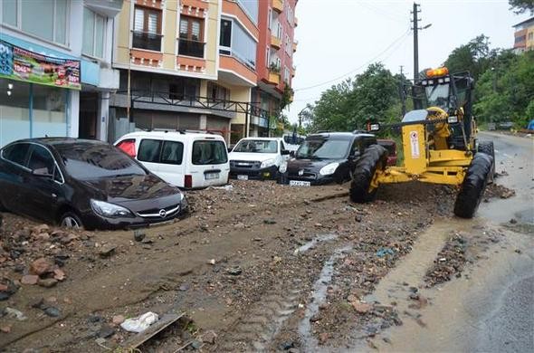 Ordu'da sel felaketi