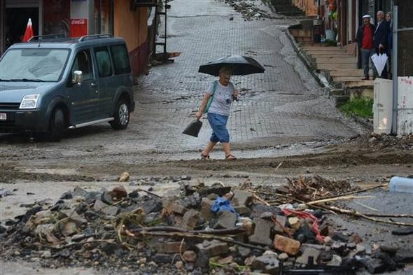 Ordu'da sel felaketi