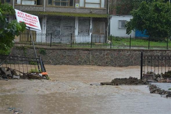 Ordu'da sel felaketi