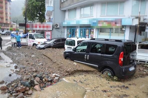 Ordu'da sel felaketi