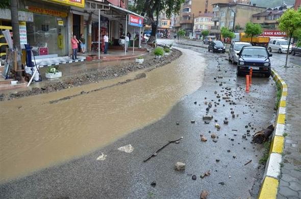 Ordu'da sel felaketi