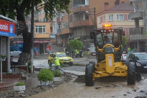 Ordu'da sel felaketi