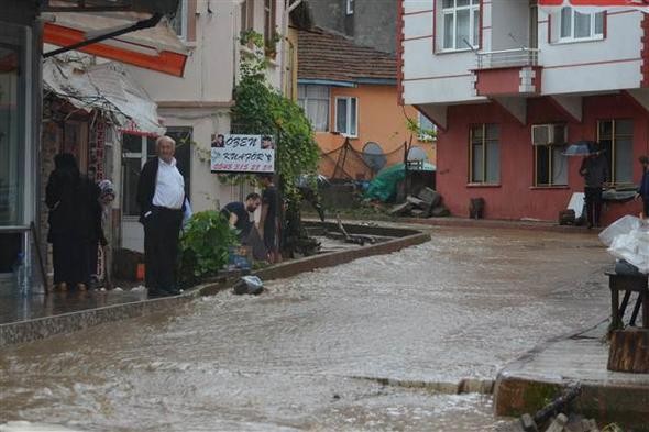 Ordu'da sel felaketi