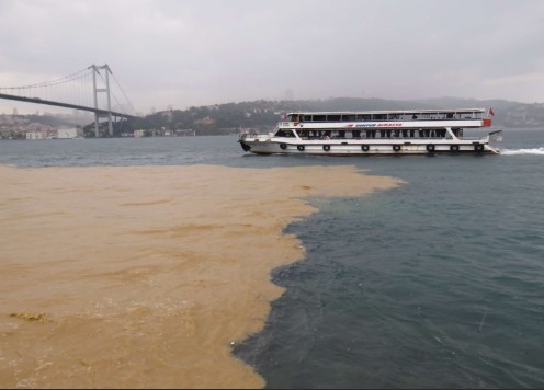 İstanbul Boğazı bu hale geldi