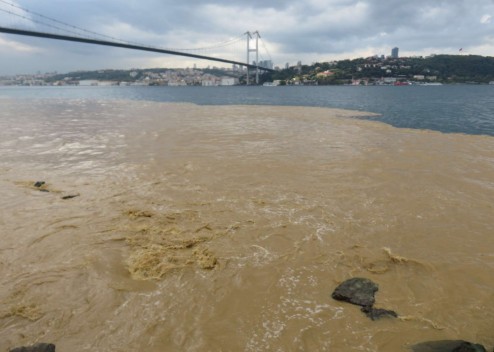 İstanbul Boğazı bu hale geldi