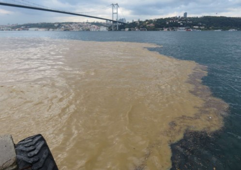 İstanbul Boğazı bu hale geldi