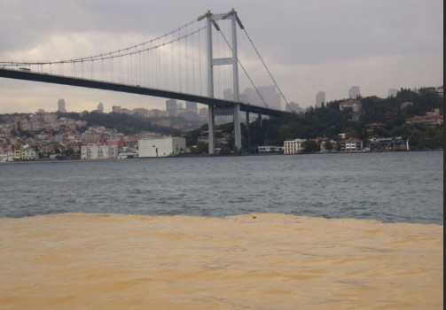 İstanbul Boğazı bu hale geldi