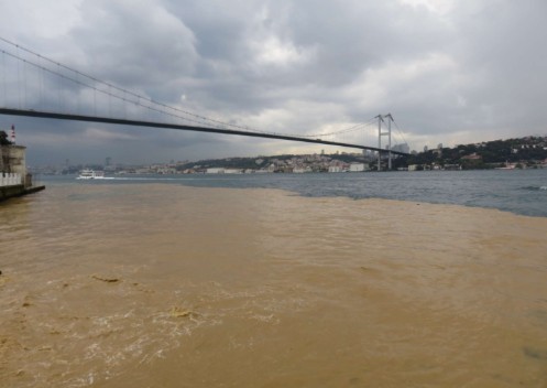İstanbul Boğazı bu hale geldi