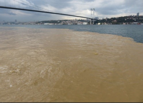 İstanbul Boğazı bu hale geldi