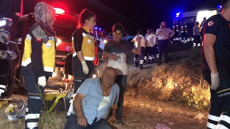 Aksaray'daki feci kazanın görüntüleri
