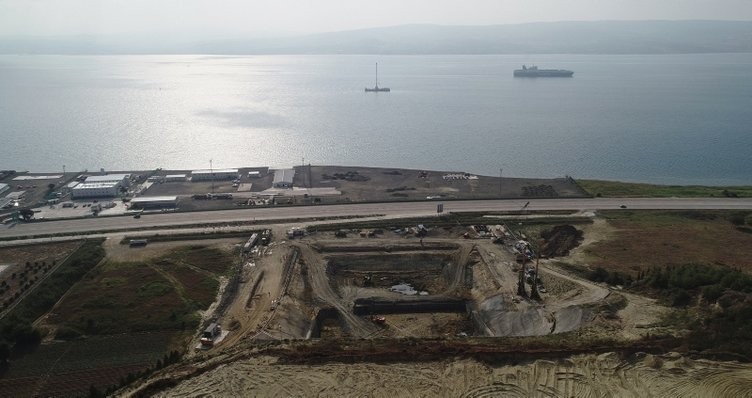 1915 Çanakkale Köprüsü'nde çalışmalar sürüyor