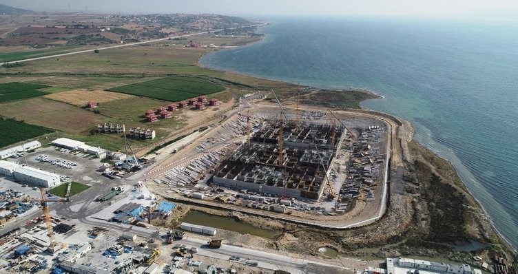 1915 Çanakkale Köprüsü'nde çalışmalar sürüyor