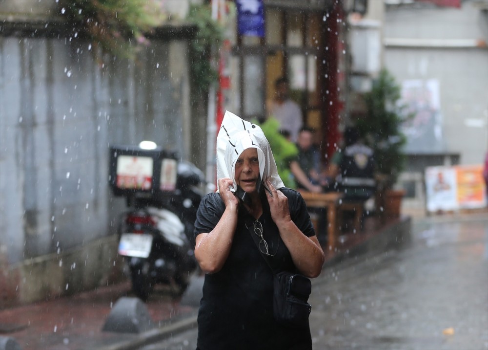 İstanbul'da kuvvetli yağış