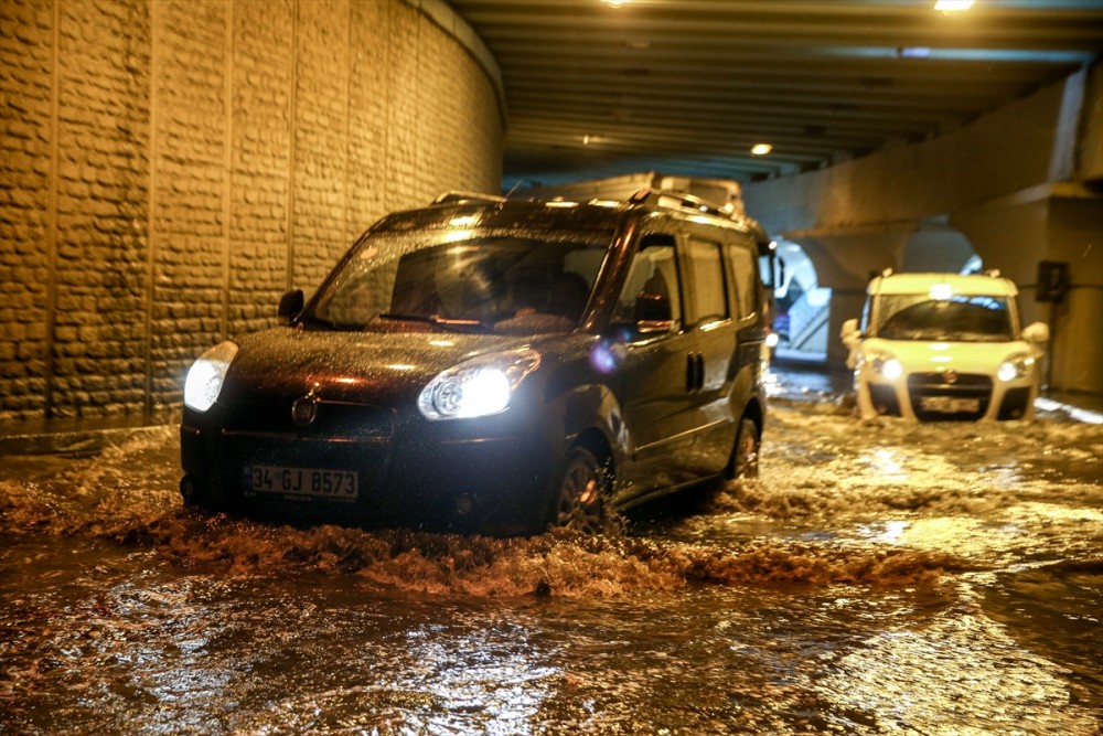 İstanbul'da kuvvetli yağış