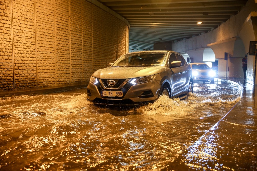 İstanbul'da kuvvetli yağış