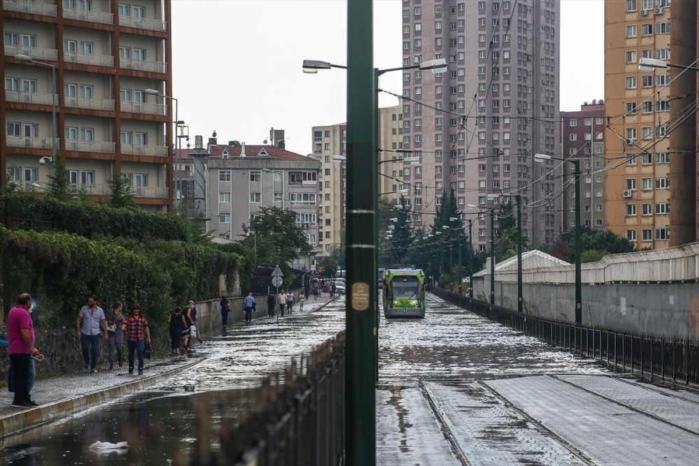 İstanbul'da kuvvetli yağış