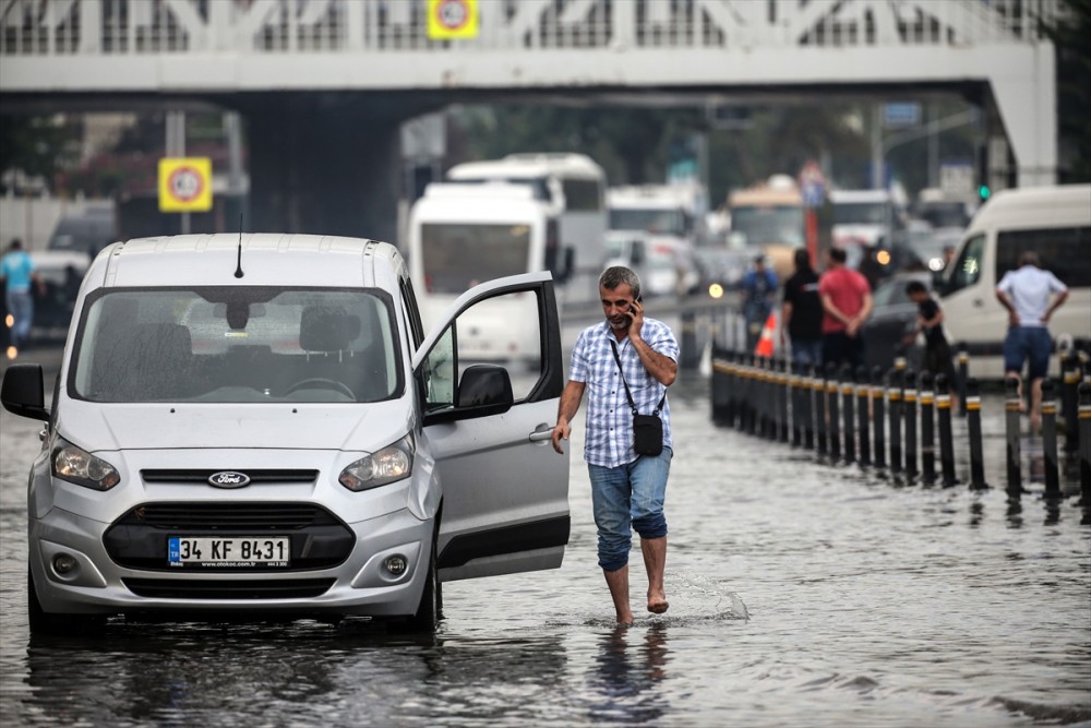 İstanbul'da kuvvetli yağış