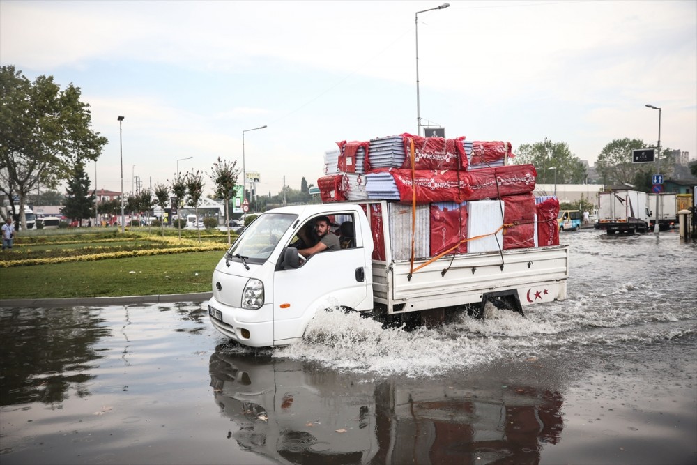 İstanbul'da kuvvetli yağış