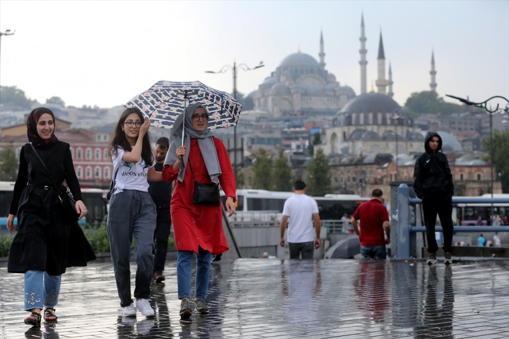 İstanbul'da kuvvetli yağış
