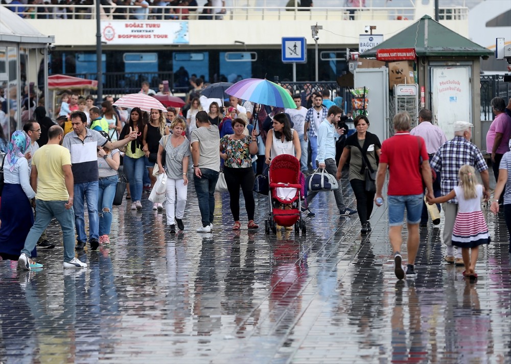İstanbul'da kuvvetli yağış